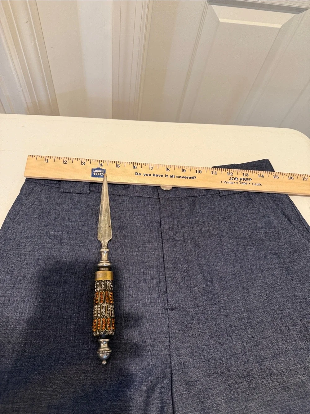 NWT Zara Wide-Leg Cropped Culottes Trouser with Linen Blue Autumn High Waist Med